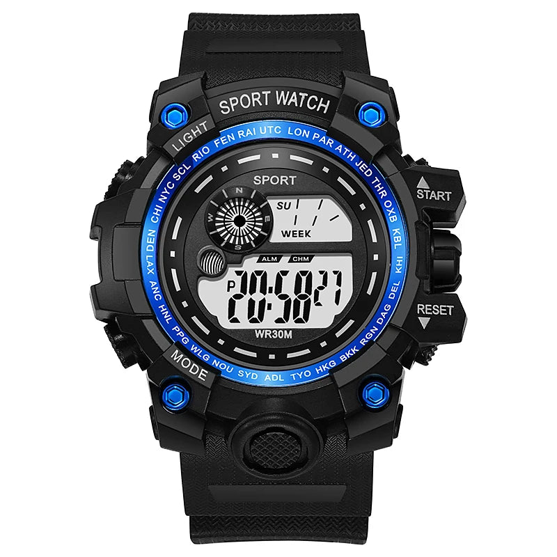 Men's LED Digital Watches Luminous Fashion Sport Waterproof Watches For Man Kids Teen Date Army Military Clock Relogio Masculino