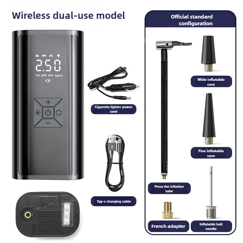 PowerAir Inflador de Pneus Portátil