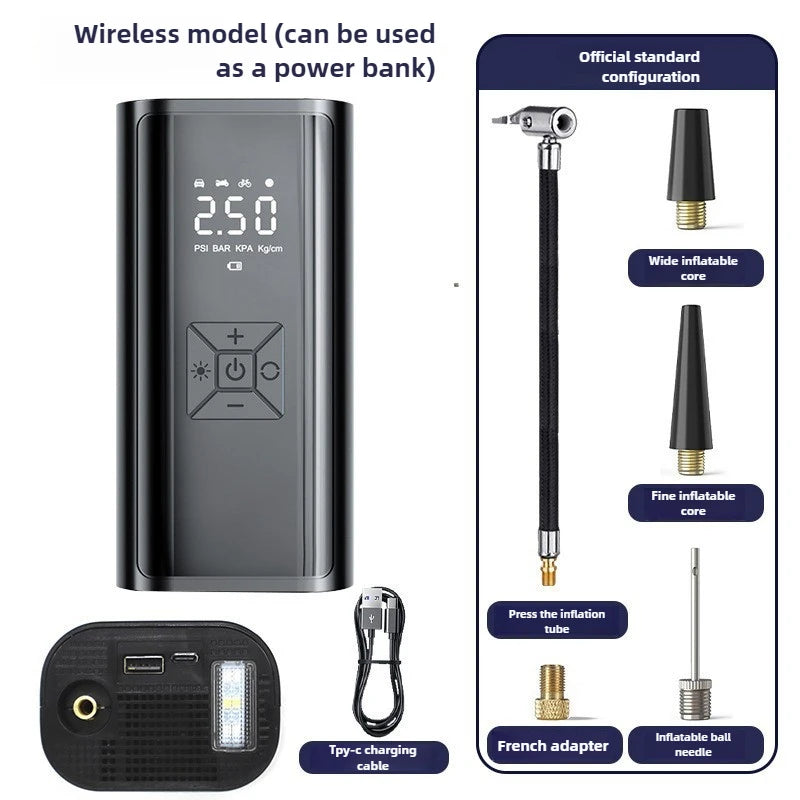 PowerAir Inflador de Pneus Portátil