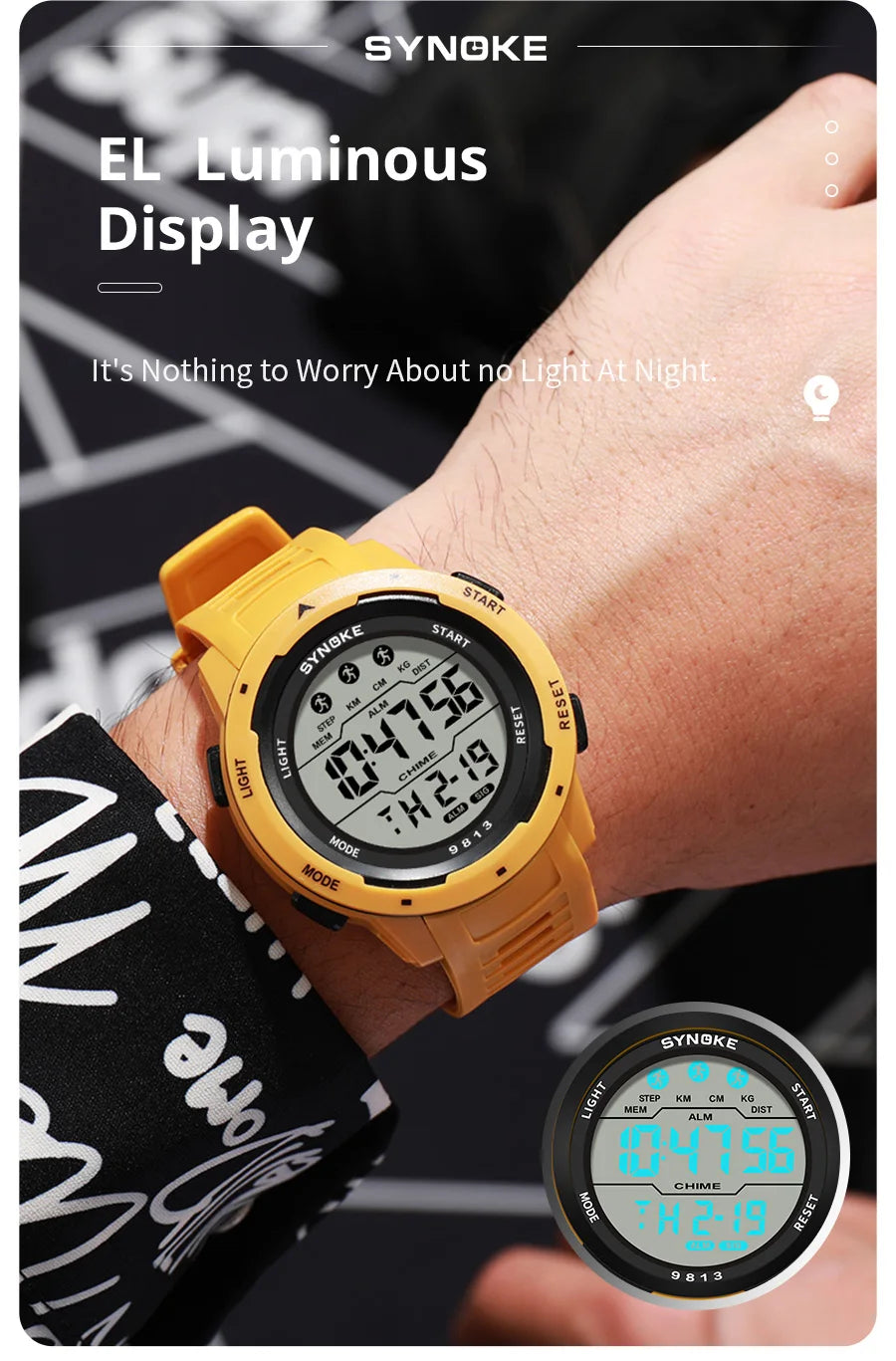 Military Tough Digital Watch