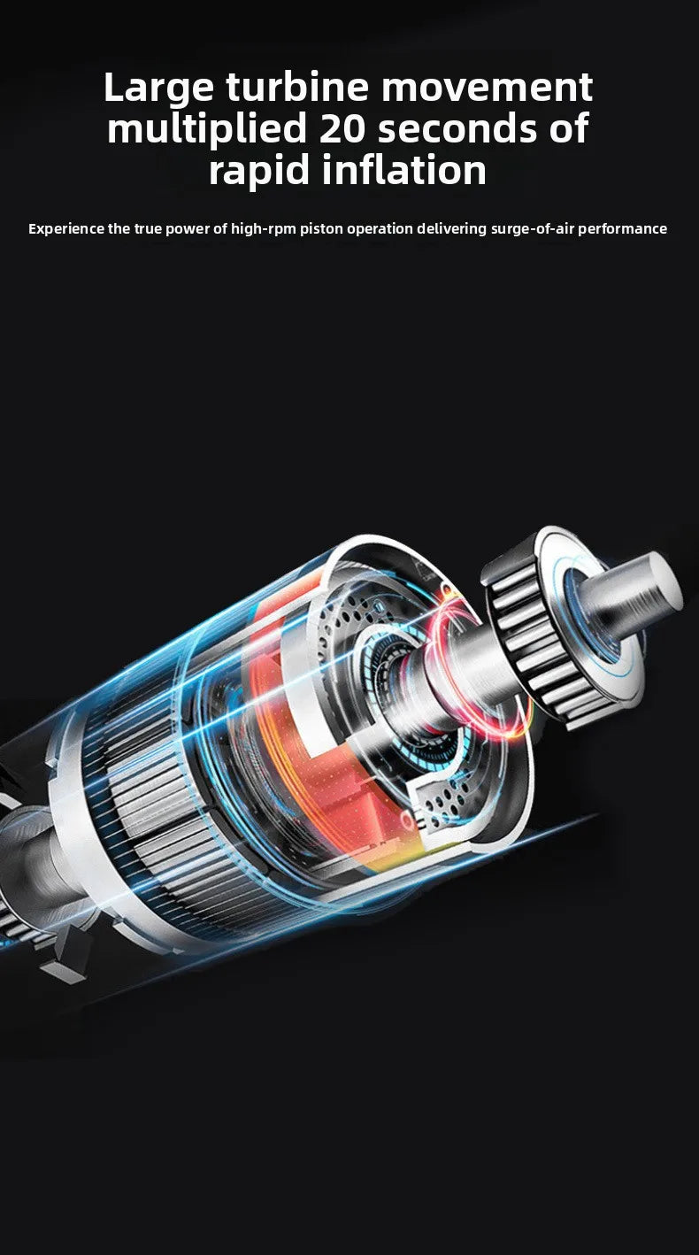 PowerAir Inflador de Pneus Portátil