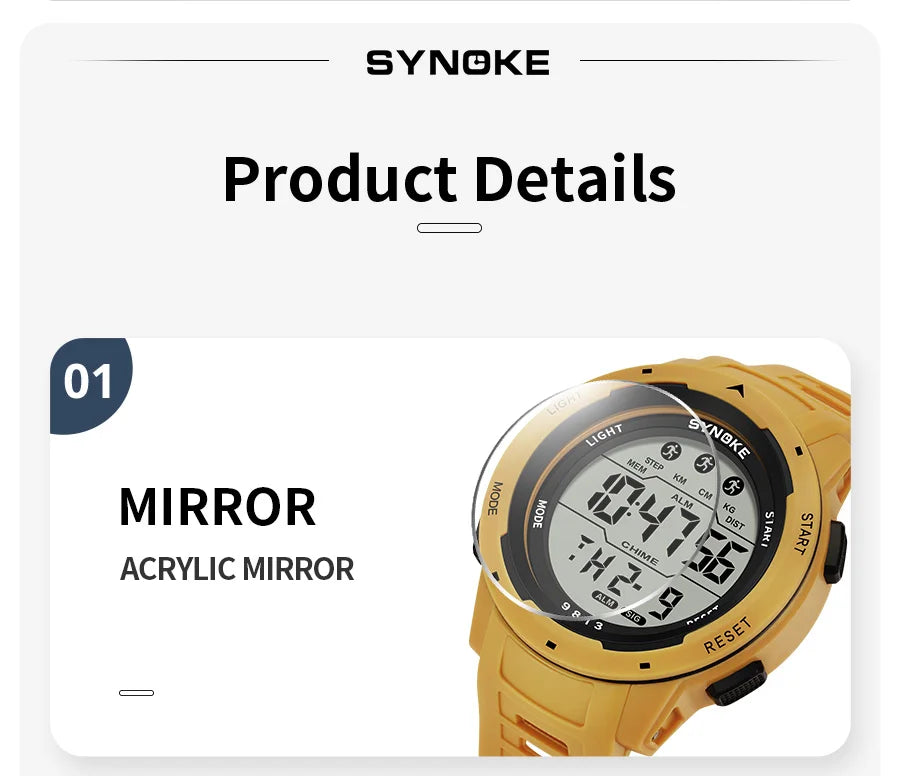 Military Tough Digital Watch