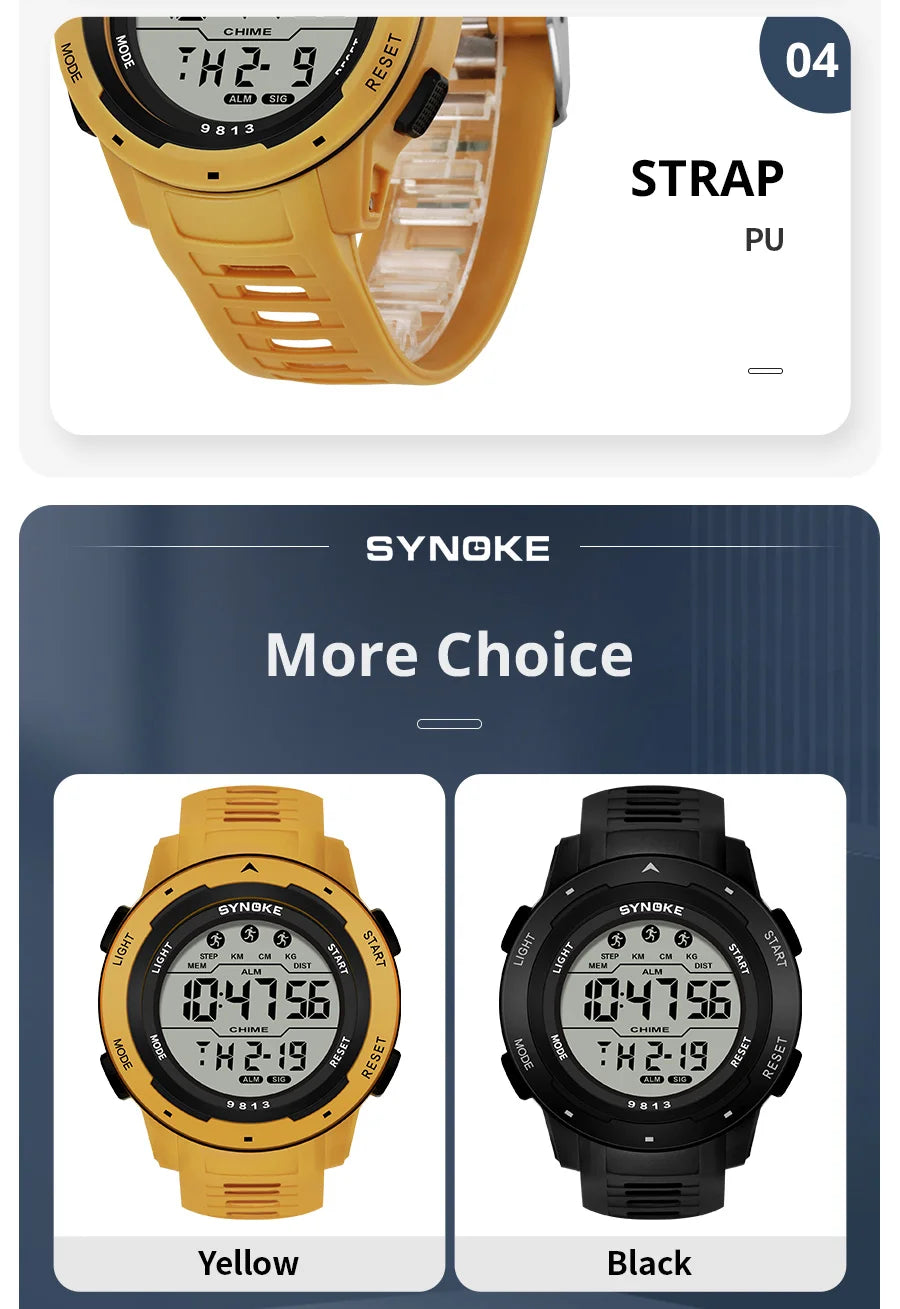 Military Tough Digital Watch