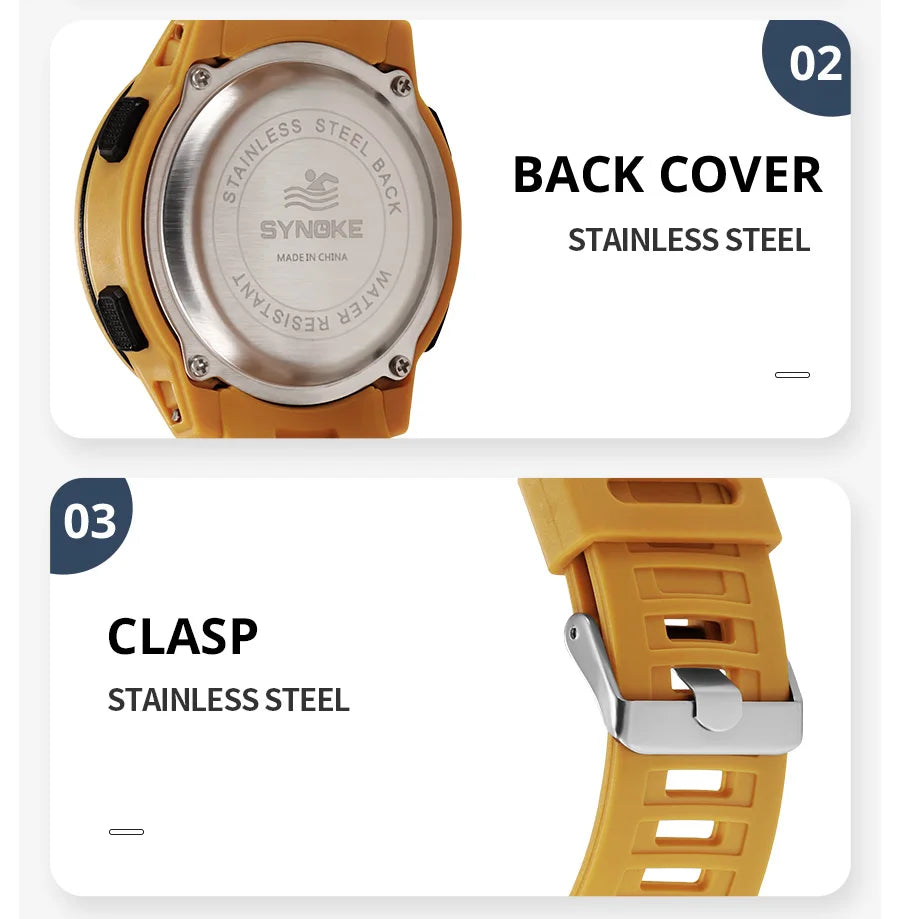 Military Tough Digital Watch