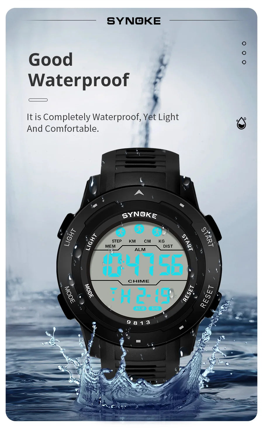 Military Tough Digital Watch