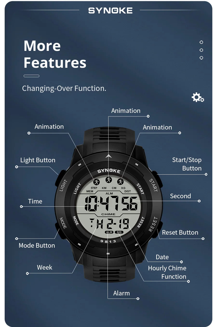 Military Tough Digital Watch