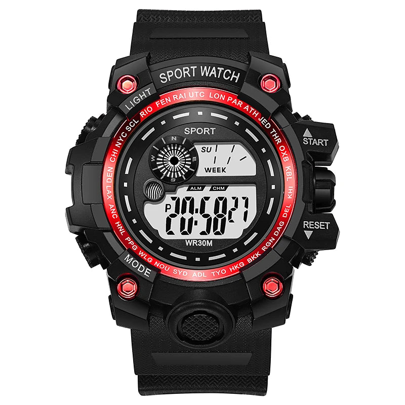 Men's LED Digital Watches Luminous Fashion Sport Waterproof Watches For Man Kids Teen Date Army Military Clock Relogio Masculino
